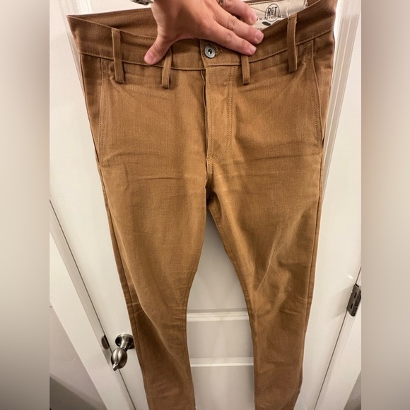 RGT Rogue Khaki Officer Trouser Slim Tapered Pant Size 27x34 Originally195 30x34 - Picture 12 of 12